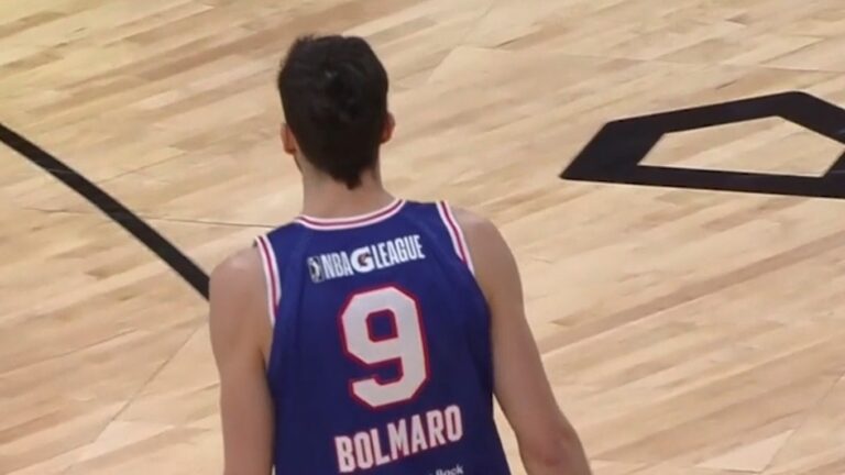 Leandro Bolmaro volvió a jugar para Salt Lake City Stars.