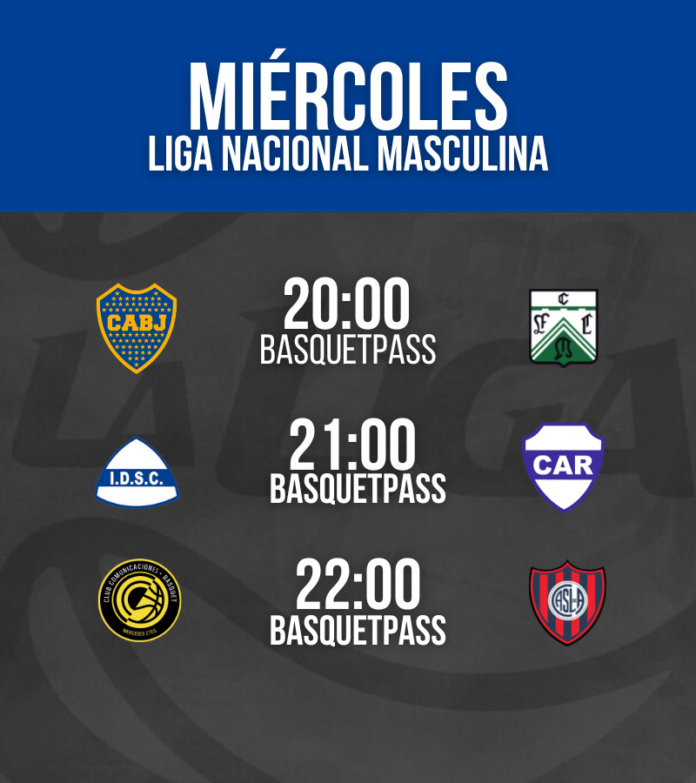 CALENDARIO LIGA MIÉRCOLES