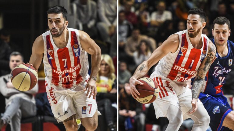 El Estrella Roja de Facu y Luca sigue a paso firme en la ABA League.