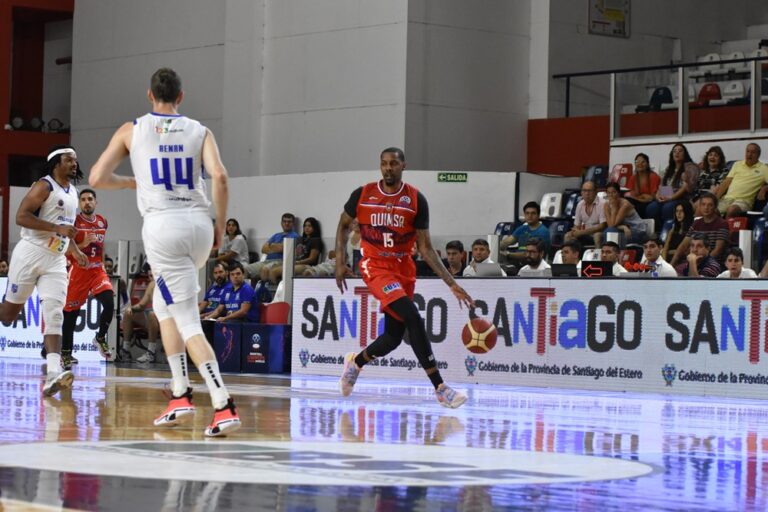 Brandon Robinson fue clave en Quimsa.