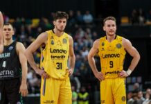 El invicto Tenerife en BCL ganó con minutos de Bolmaro Bolmaro y Marcelinho Huertas, un dueto que promete.