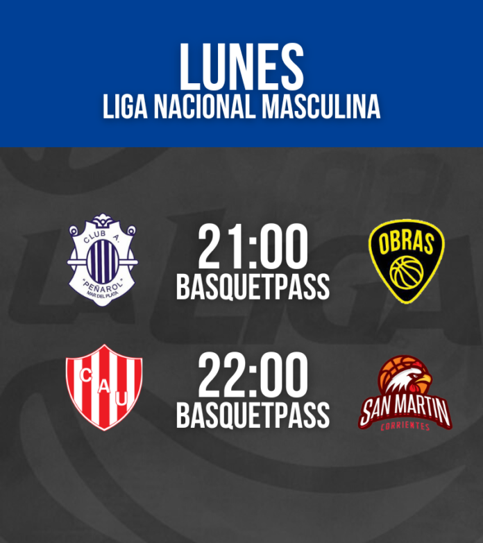 Liga Nacional lunes