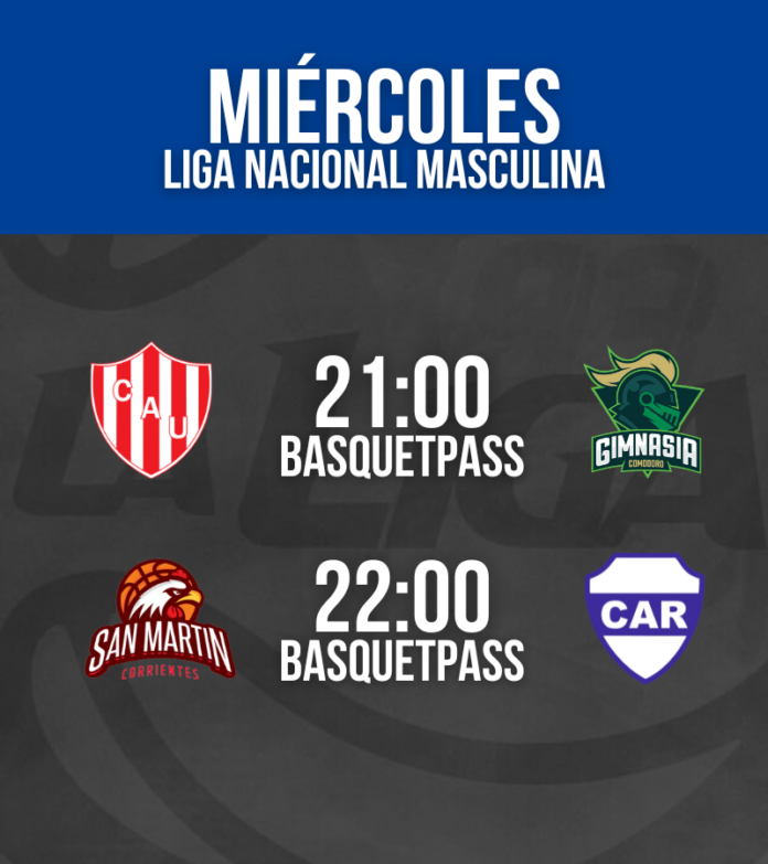 LIGA NACIONAL MIÉRCOLES LIGA NACIONAL MIÉRCOLES