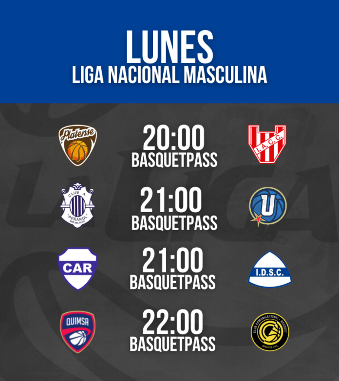 LIGA NACIONAL LUNES LIGA NACIONAL LUNES