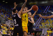 Nico Brussino fue protagonista en la última fecha Nico Brussino fue la figura de Gran Canaria