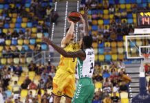 Nico Brussino otra vez fue figura en Gran Canaria Brussino, clave en Gran Canaria.