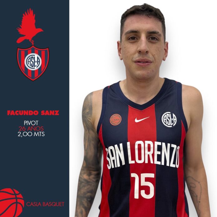 Facundo Sanz llega a San Lorenzo