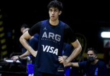 Juan Fernández integra la lista del NBA Draft 2023 Juan Fernández se presentó al NBA Draft.