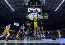 Caída del Tenerife en la penúltima fecha Unicaja Málaga le ganó a Lenovo Tenerife.