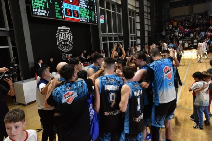 Zárate Basket ganó y quedó a un paso del ascenso. Zárate Basket ganó y quedó a un paso del ascenso.