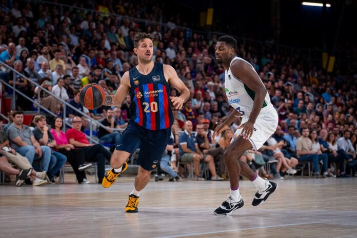 Barcelona y Unicaja se pusieron 1 a 0.