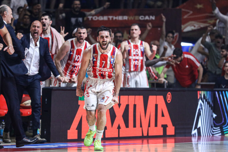 Campazzo lideró el triunfo del Estrella Roja.