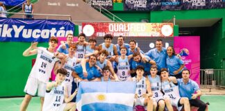 Argentina clasificó a semifinales del FIBA Américas