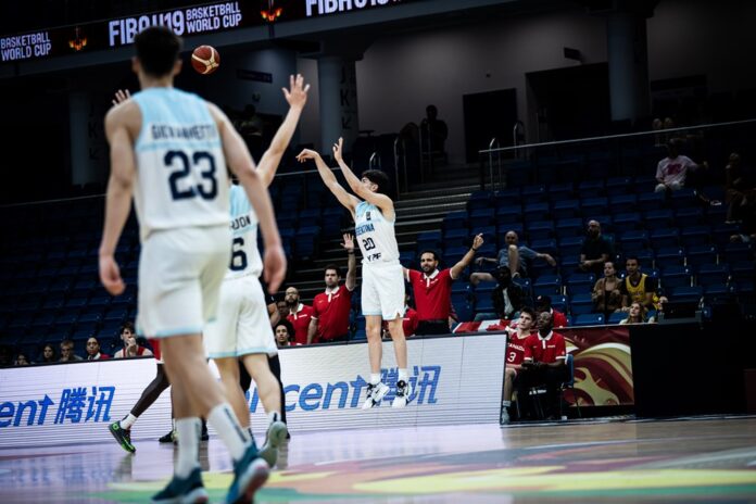 Argentina u19 canada Argentina le ganó a Canadá en el FIBA U19.