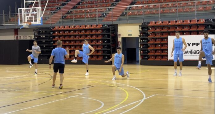 Argentina inció sus entrenamientos en España.