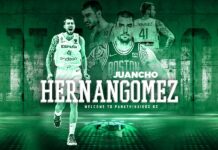 Juancho Hernangómez jugará en el Panathinaikos Juancho Hernangómez llega a Grecia.