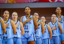 Argentina perdió con China Taipéi y terminó en el 16° puesto Argentina perdió y terminó en el 16° puesto.