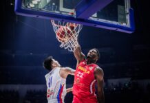 Angola le ganó a Filipinas y sueña con la clasificación Angola derrotó a Filipinas.