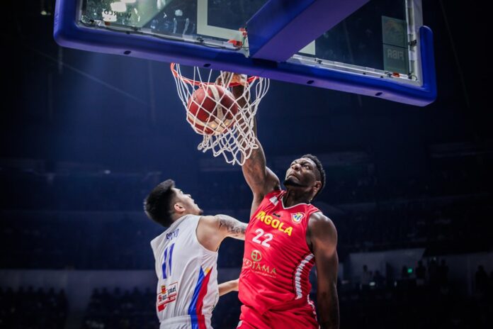 Angola derrotó a Filipinas.