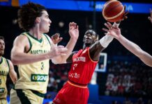 Fue para Alemania un juego que pareció de playoffs Dennis Schroder, amo y señor de la selección alemana.