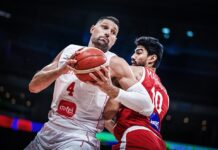 En Manila, Montenegro subió a lo alto de la pirámide Vucevic, líder de Montenegro.