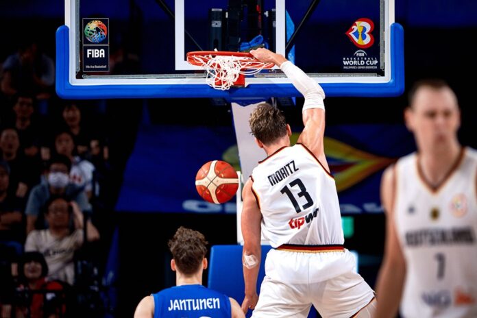 Wagner 1 Alemania cerró una primera fase perfecta pegándole un paseo bárbaro a Finlandia. Fue 101 a 75 en el Okinawa Arena.