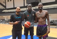 Bahamas entrena en La Banda con los jugadores NBA Bahamas entrena con los cuatro NBA
