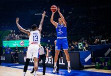 Ante una multitud, Italia ganó y terminó segundo en el Grupo A Italia ganó y está en la segunda fase.