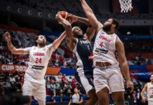 Francia venció a Líbano en la última jornada del grupo H Foto: FIBA