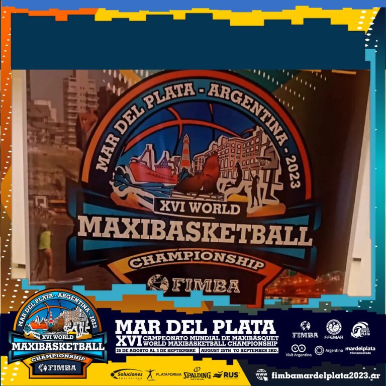 Fantástico cierre del Mundial de Maxibásquet en Mar del Plata
