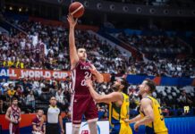 Con paliza, Letonia avanzó en el mundial Letonia está en cuartos