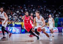 Serbia se metió en la final después de vencer a Canadá Serbia ganó y es finalista.