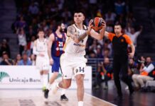 Real Madrid le ganó por un punto al Barcelona en Euroliga real madrid