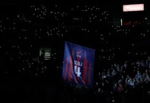 El Baskonia retiró la camiseta de Luis Scola La número cuatro de Luis Scola, eterna