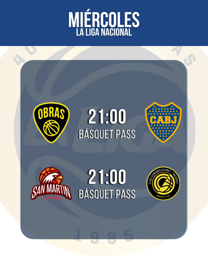 LIGA NACIONAL MIÉRCOLES LIGA NACIONAL MIÉRCOLES