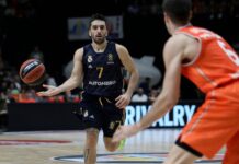 Campazzo y Deck, figuras del Madrid en Euroliga Campazzo Madrid Euroliga