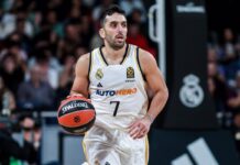 Facu Campazzo es el jugador del mes en la Euroliga Campazzo el jugador del mes de noviembre