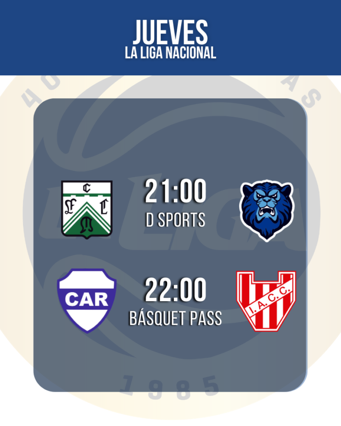 LIGA NACIONAL JUEVES LIGA NACIONAL JUEVES