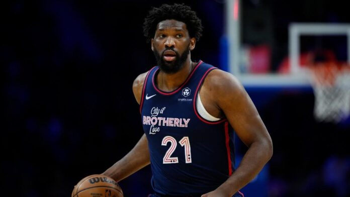 Joel Embiid será baja en la NBA Joel Embiid será baja en la NBA