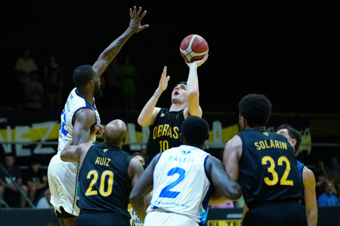40 Temporadas - Liga Nacional 2023_24 - Obras Basket v Argentino Obras