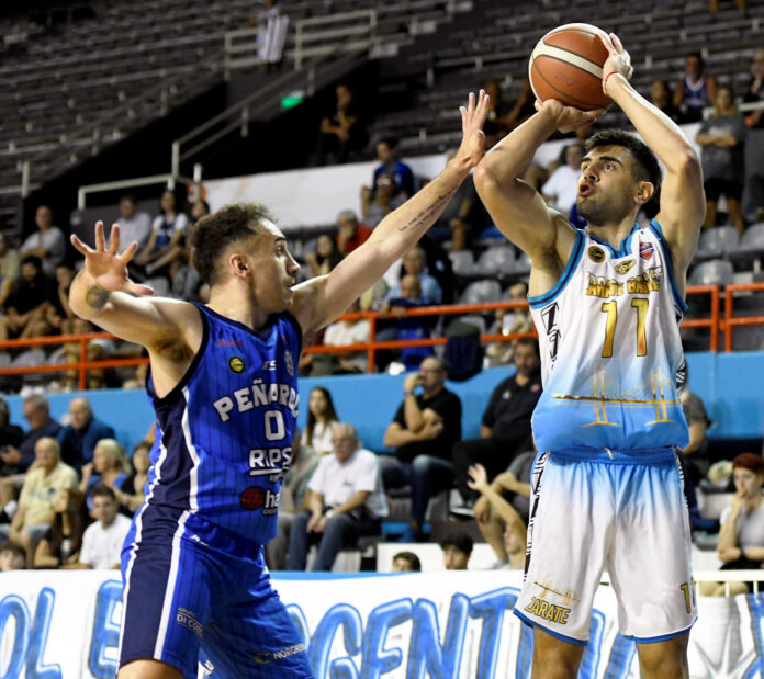 40 Temporadas - Liga Nacional 2023_24 - Peñarol v Zarate Basket Zárate