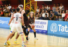 San Martín triunfó agónicamente ante Quimsa en el Fortín san martín