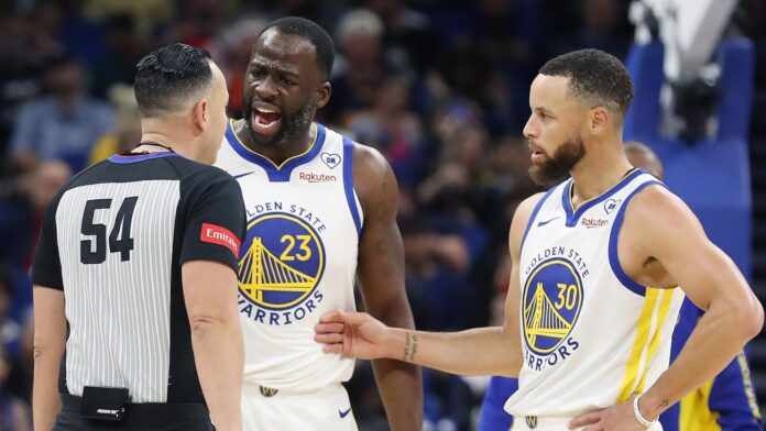La reacción de Curry tras la expulsión de Green La reacción de Curry tras la expulsión de Green