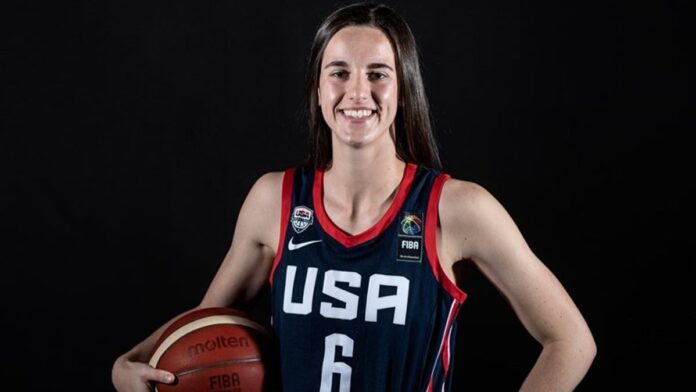 GPv77-_XUAE8i2z Caitlin Clark, la gran ausente de Estados Unidos en París 2024.