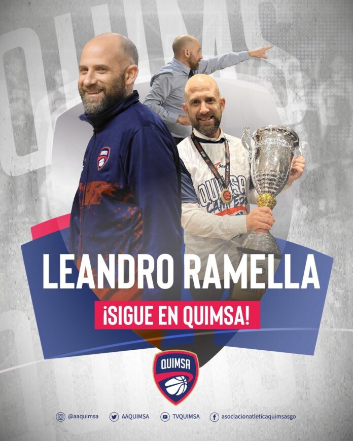 GSsXJSmXcAAIrSK-_1_ Leandro Ramella renovó con Quimsa por dos temporadas.