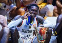 París 2024: Dennis Schröder será el abanderado de Alemania en la ceremonia inaugural Dennis Schröder fue el MVP del Mundial 2023.