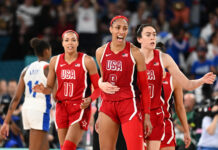 Estados Unidos se quedó con el oro en una final de película A'JA Wilson, la mejor jugadora del básquet femenino en París 2024. Foto: FIBA.