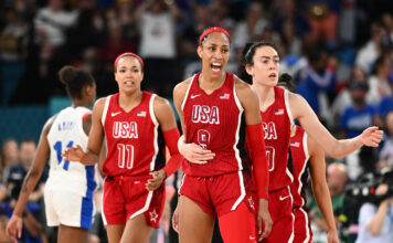Estados Unidos se quedó con el oro en una final de película A'JA Wilson, la mejor jugadora del básquet femenino en París 2024. Foto: FIBA.