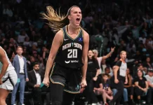 Las Liberty ganaron en Las Vegas y son finalistas Sabrina Ionescu, la líder del triunfo de las Liberty.
