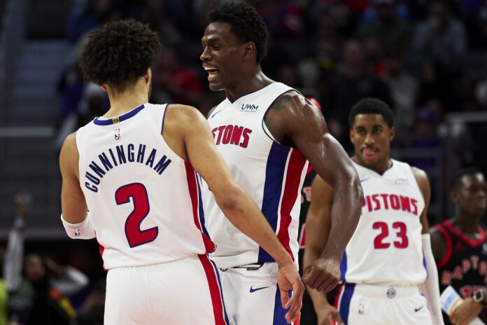 NBA: Toronto Raptors at Detroit Pistons La dupla de Duren y Cunningham liderará a los Detroit Pistons.